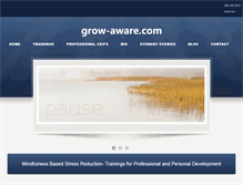 Tablet Screenshot of grow-aware.com